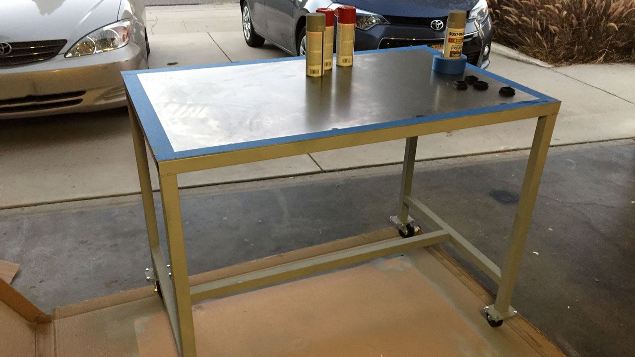 Building a Welding Table | Evan Li